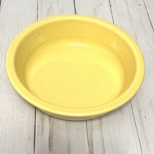 HLC FIESTA WARE SUNFLOWER YELLOW Cereal BOWLS 6-7/8" 19oz Rim For One Only!!